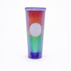 🌈 Starbucks Studded Rainbow Tumbler with Lid | 24oz